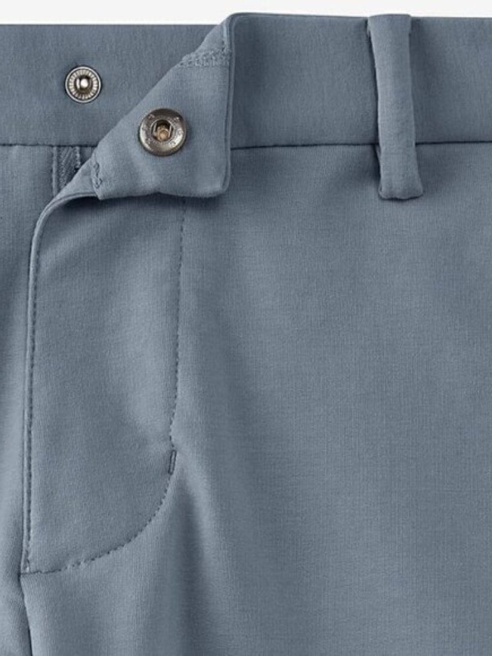 Swet Tailor Mens French Grey 8" Inseam Everyday Chino Shorts - Picture 9 of 9